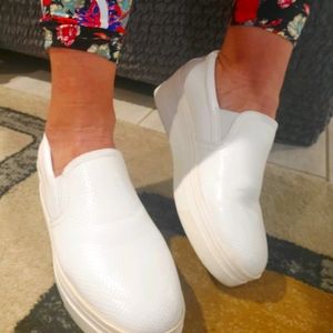 Call it spring white espadrilles